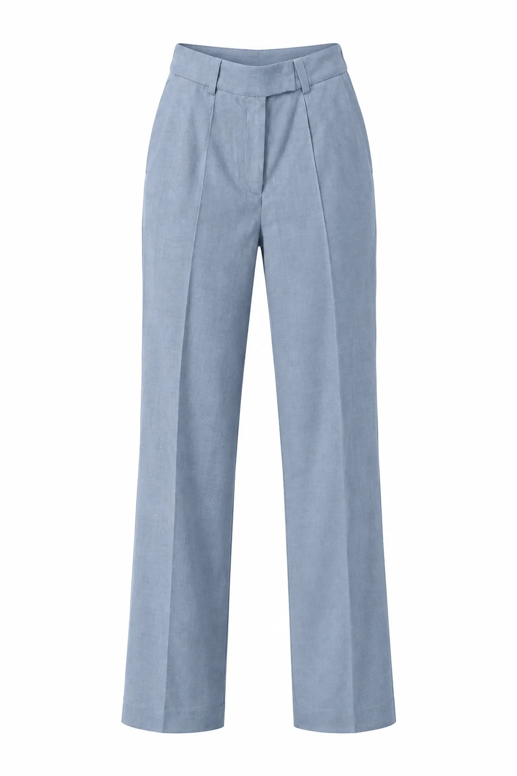 Calça de Alfaiataria YTCON Azul-Claro Reta Tamanho 42 | RE.USE