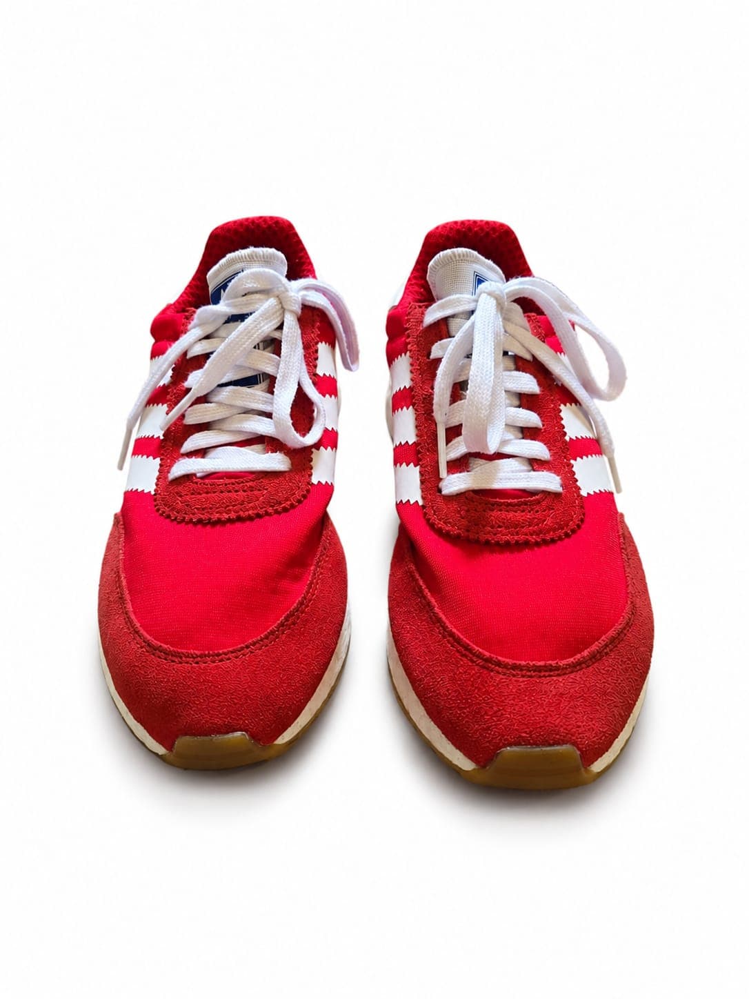 Tênis Adidas Retrô Vermelho com 3 Listras Brancas - Tam.38| Casual Sport